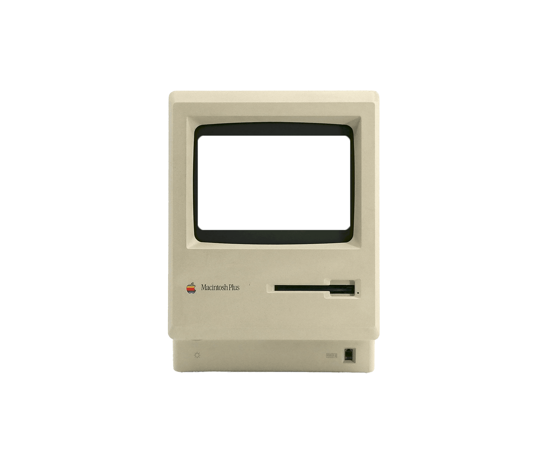 Macintosh Plus screen